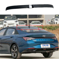 Rear Roof Lip Spoiler For Hyundai Elantra Avante CN7 Roof Spoiler 2020 2021 ABS Material Black Tuning Exterior Auto Accessories
