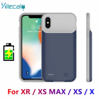 Xilecaly Power Case For iphone XR Battery Case For iphone X XS XS MAX Smart Power Bank Charger Cover External Bank charger Case