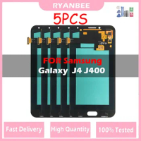 5Pcs/Lot 100% Tested Super Amoled Lcd For Samsung Galaxy J4 2018 Lcd Touch Panel Glass Digitizer Assembly J4 J400F Screen