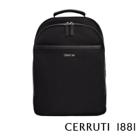 【Cerruti 1881】義大利頂級後背包(黑色 CEZA06668N)