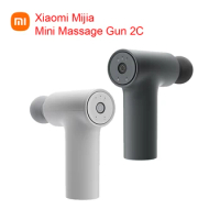 Xiaomi Mijia Mini Massage Gun 2C Portable Electric Neck Massager C-type Recharge 3 Massage Head Muscle Relaxation Back Massage