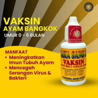 Vaksin Ayam Bangkok Vaksin Ayam Pencegah Penyakit Aratan Pada Anakan Ayam Usia Muda Umur 0 - 6 Bulan