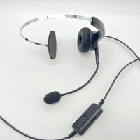 NEC DTK-120D 話機專用 單耳耳機麥克風 含調音靜音 IP電話通信系統 客服耳麥