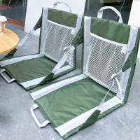 Portable Stadium Seat Cushion with backrests outdoor foldable backrests seat legless chair camping seat cushion Bleacher Chair