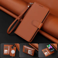 Flip Case For Samsung Galaxy A52S 5G 2IN1 Detachable Magnetic Leather Wallet Cover For Galaxy A12 A 22 03 S A32 A52 A51 A71 Etui