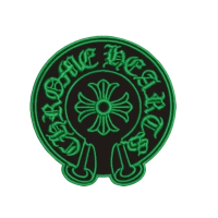 EMBLEM PATCH BORDIR CHROME HEARTS KUALITAS TINGGI - IPATCH