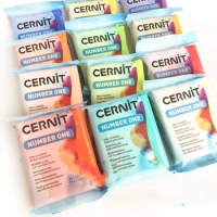 56g/2oz CERNIT Translucent Polymer Clay Professional Soft Oven Baking Clay  Mud From Belgium