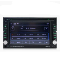 Car 6.2 Inch Multimedia Dvd Cd Card Machine Mp3 Player Fm Radio