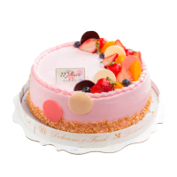 【樂活e棧】生日快樂造型蛋糕-初戀圓舞曲蛋糕(6吋/顆-預購)
