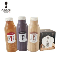 【8more】 補鈣元氣組 (博士鮮奶茶白木耳飲+芝麻黑米白木耳飲+金心紅棗白木耳飲+銀耳膳沖泡飲)
