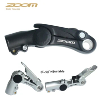 ZOOM MTB Road Bike quill stem 28.6mm fork tube extension Quick Release QR adjustable hybrid bike Handlebar stem Rise 25.4*110mm