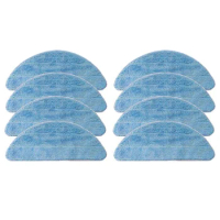 Mop Cloths Replacement Mop Cloth For Proscenic 820T 800T Robot Vacuum Cleaner Mopping Rag Replacement Accessories,8Pcs