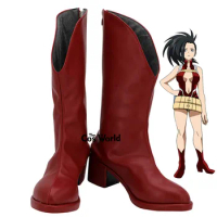 Boku No Hero Academia Yaoyorozu Momo Anime Customize Cosplay Shoes Boots