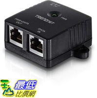[8美國直購] TRENDnet Gigabit Power Over Ethernet (PoE) Injector, Full Duplex Gigabit Speed Supported TPE-113GI