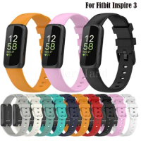 Watchband For Fitbit inspire 3 Activity Tracker Smartwatch Band Strap Silicone Sport Wristband Bracelet Accessories +3D film new