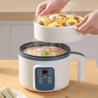 1.7L Electric Rice Cooker Single Double Layer Multi Cooker Home Smart MultiCooker Steamed Rice Pot For Home Mini Electric Cooker