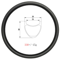 20er 406 BMX freestyle 30mm width 24mm inner carbon rim Disc / V-brake clincher 30mm depth 24-36 Hole 20inch Kid Bike folding