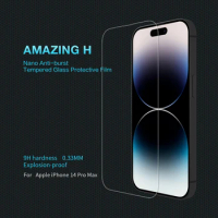 NILLKIN for iPhone14/14 Plus/14 Pro/14 Pro Max H Anti-Explosion Glass Screen Protector tempered glass film for iPhone13 pro max
