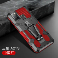 Armor Case For Samsung A21s Case Shockproof Belt Clip Holster Cover for Samsung Galaxy A21s A 21s SM-A217F/DS 6.5'' A217M Coque