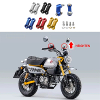 Mới cho Honda Monkey 125 Bộ gá đỡ gương gắn riser/adapter kéo dài, phù hợp với các mẫu Z125, Z 125, 