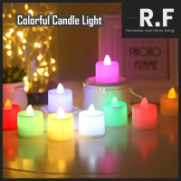 LED Lampu Lilin Candle Lamp Flame Light Lamp Electronic Light Romantic Smokeless Flameless Wedding B