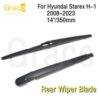 Rear Wiper Blade For Hyundai Starex H-1 14"/350mm Car Windshield Windscreen Rubber 2005 2012 2013 2014 2015 2016 2017 2018 2023