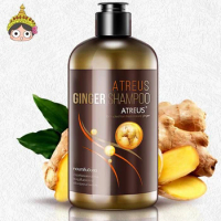 Thailand authentic at ginger shampoo hair care without silicone oil control oil itching anti-hair loss to dandruff shampoo 400ml