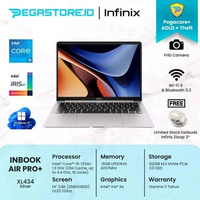 Infinix INBook Air Pro+ XL434 Silver [Intel Core i5-1334U 16GB 512GB 14" 2.8K OLED 120Hz Windows 11