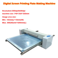 LY 560S Full Automatic A1 Size 600*900MM Digital Screen Printing Plate Making Machine No Need Films 150W