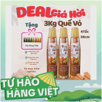 【Hot trend】 Nhang Quế Vỏ An Khang, Combo 3Bó-3Kí, Mùi Hương Dịu Nhẹ Dễ Chịu (Tặng Kèm 10 Nụ Xông Nhà