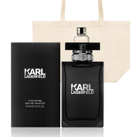 KARL LAGERFELD卡爾同名時尚男性淡香水100ml(贈卡爾品牌袋)