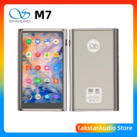SHANLING M7 Portable Hi-Res High-end Andriod Player ESS ES9038PRO DAC MQA 16X DSD512 32Bit /768kHz Open Andriod system