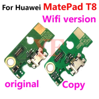 Original For Huawei MatePad T8 USB Charging Port Dock Charger Plug Connector Board Flex Cable