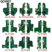 New USB Port Charging Dock Charger Board with Microphone Repair For Huawei Y9 Y7 Y6 Pro Y5 Prime 2019 2018 2017