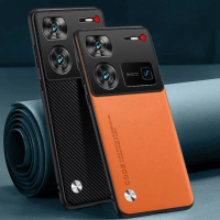 เคสหนัง PU หรูหรา DAGE สำหรับ Nubia Z60 Ultra เคสหลังซิลิโคนป้องกันรอบตัว เคสโทรศัพท์สำหรับ Nubia Z6