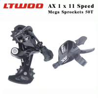 LTWOO AX 1X11 Speed Groupset Trigger Shifter Lever Rear Derailleur Compatible 50T For MTB Mountain Bike Cassette 11-42/46/50T