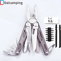 Daicamping DL30 Replaceable Parts Manual Multi Tools Set Multi-tools Folding Blades Cutters Survival Gear Plier Army Swiss Knife