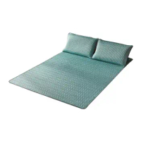 Summer Cooling Latex Pad Cooling Bed Soft Thick Cooling Mat Conditioning Mat Cool Sleeping Mattress for Dormitory Home