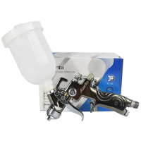 Auarita K-350 LVMP Spray gun Plating Chrome Surface Small Repair Spray gun Gravity 0.8mm Nozzle Port