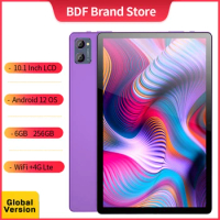 Original BDF Y7 Tablet Pc 10.1 Inch 6GB RAM 256GB ROM Android 12 Support 3G 4G LTE Internet WiFi Internet BT Global Version
