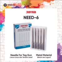 JARUM ALAT PASANG LABEL BAJU, FASHION, Tag Gun Alat Tembak Label Joyko Needle NEED-6 - COMPATIBLE ST