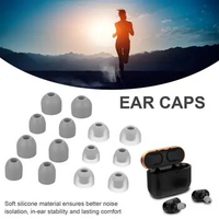 7 pair In-Ear Silicone Eartips Case Cover For Sony WF-1000XM4 Earbuds Ear Pads Earphone Cups Earpads Ear Tips For WF1000XM3