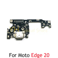 For Motorola Moto Edge 20 Lite S USB Charging Dock Connector Port Board Flex Cable Repair Parts