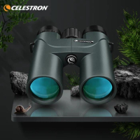 Celestron-Outdoor Waterproof Portable Binoculars, Multilayer Film, Green Optical Coating Binoculars, Outland X, 8x42, 10x42