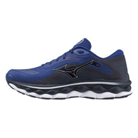 Mizuno Wave Sky 7 [J1GC230254] 男 慢跑鞋 運動 路跑 一般型 緩震 透氣 耐磨 深藍 黑