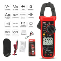 UNI-T UT201 UT202 UT202A UT203 UT204 Plus Digital Clamp Meter AC/DC Current Pliers Ammeter Voltmeter