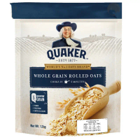 สินค้าแนะนำ ขายดีประจำเดือนนี้ Quaker Wholegrain Rolled Oat 1.2kg Instant Oats/Quaker Quick Cooking 