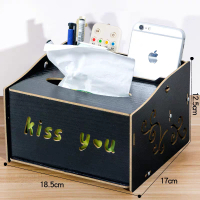 桌面收納盒（S68螺絲款黑橡色） 