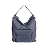 Mandarina Duck MD20 Multifunctional Shoulder Bag Deep Blue Blue