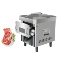 Desktop Meat Cutting Machine Commercial Integrated Vegetable Slicer Potato Meat Slicer Shredded Meat Machine